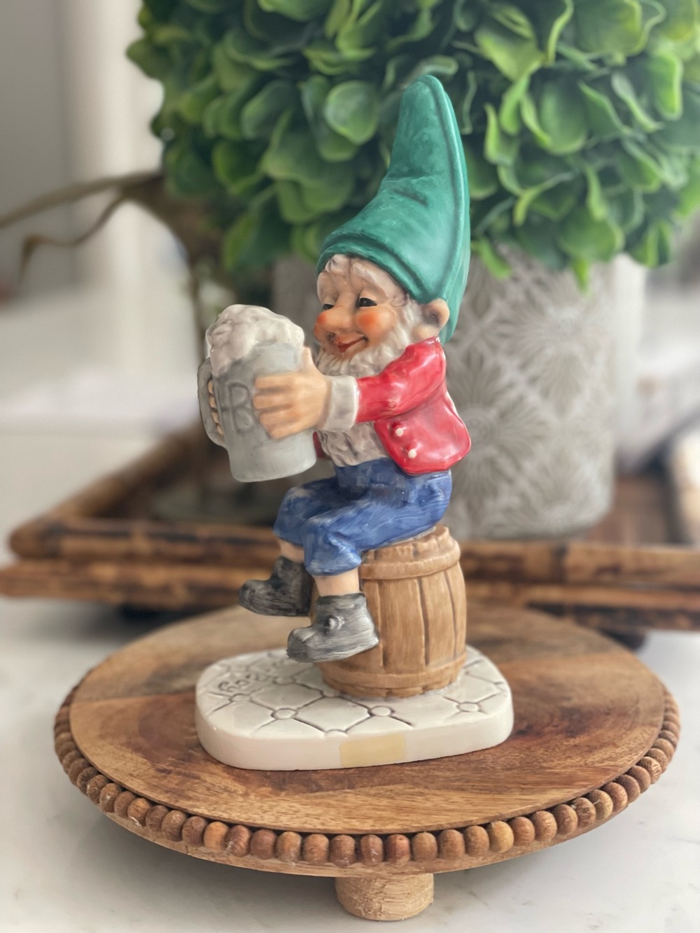 Vintage Goebel Gnome co-boy
“Sepp the Beer Drinker”